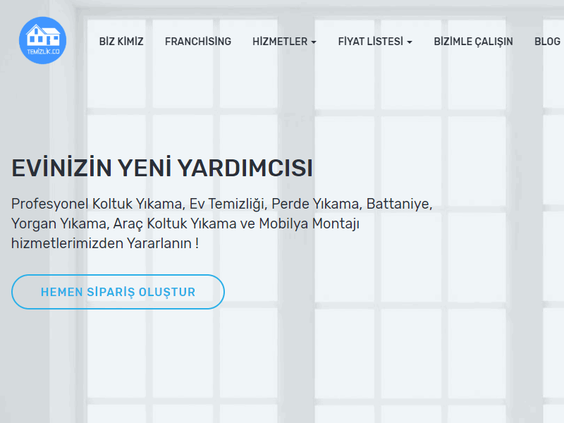 Profesyonel Temizlik ve Ev Hizmetleri Temizlik.co